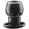 Perfect Fit Ass Tunnel Plug Silicone Noir Medium 7 x 5.2 cm